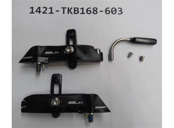 Giant Brems Propel Adv SL Bak (2016) med CNC Pad holder / Ti bolter